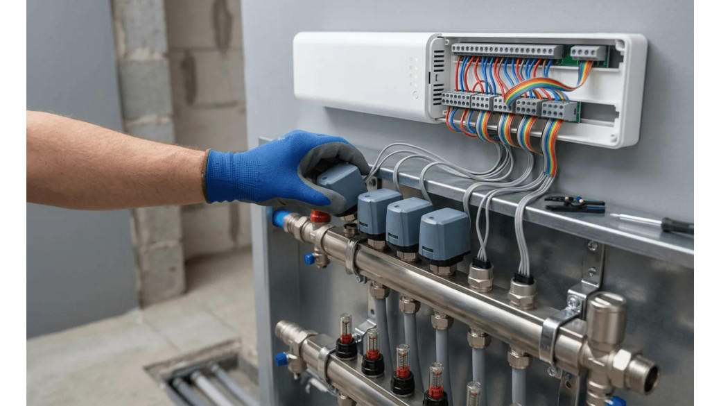 Modernizacja sterowania – montaż listwy automatyki i siłowników krok po kroku